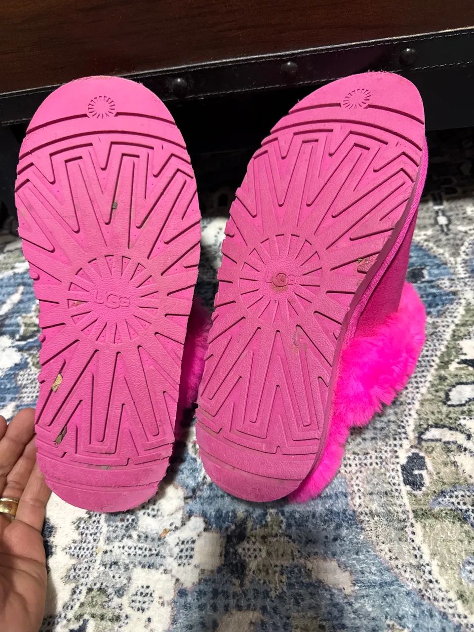 chinelo/slipper UGG Disquette Pink  36/37 - Foto 2