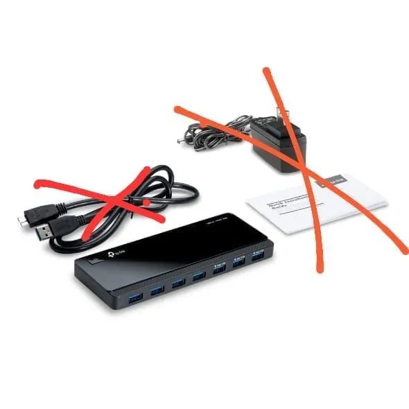 7 portas USB da Tp link - Foto 4