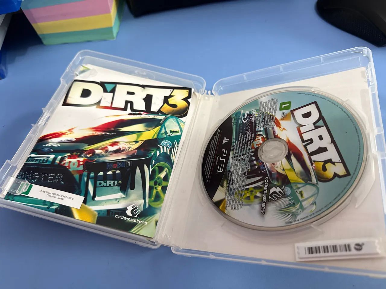 DiRT 3 PS3 Original Completo | Caixa + Encarte + Mídia - Jogos de