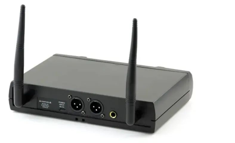 Microfone Karsect Ks248dh Duplo Headset Preto
