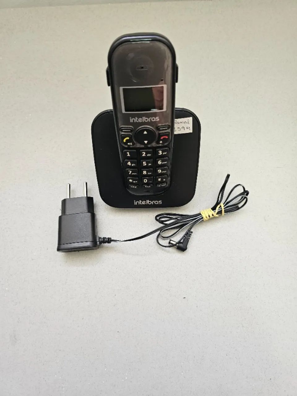 INTELBRAS TELEFONE TS5120 SEM FIO COMPLETO | USADO COM FONTE - Foto 3