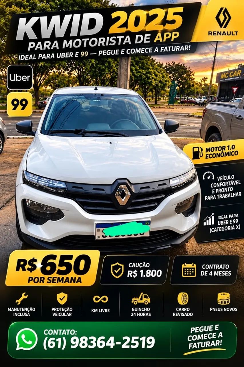 Alugo kwid 2025