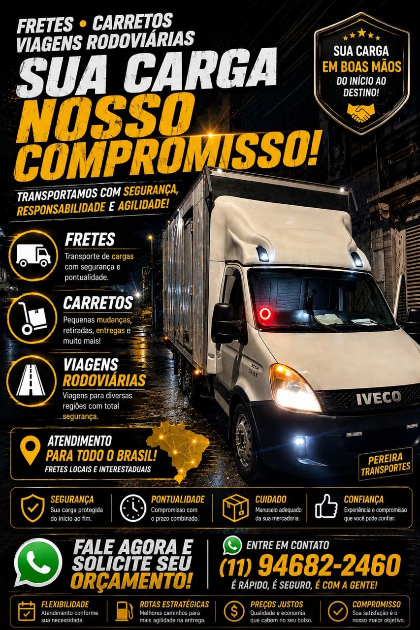 Fretes Carretos E viagens Interestaduais 