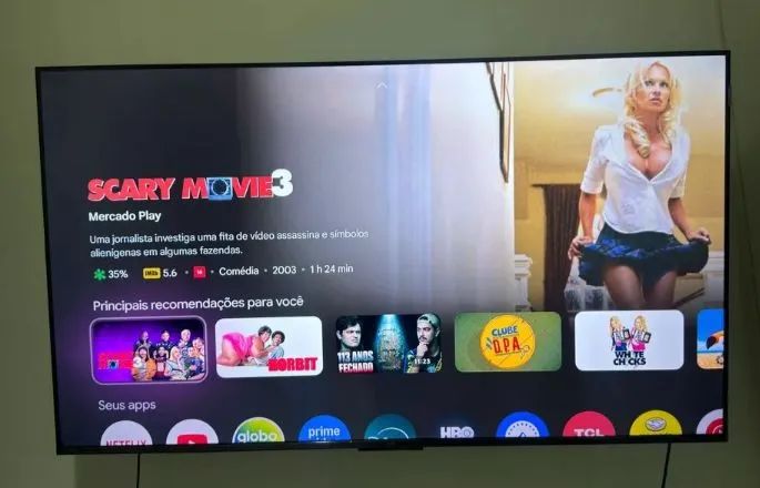 TV smart TCL Android 50 polegadas 4k  - Foto 3