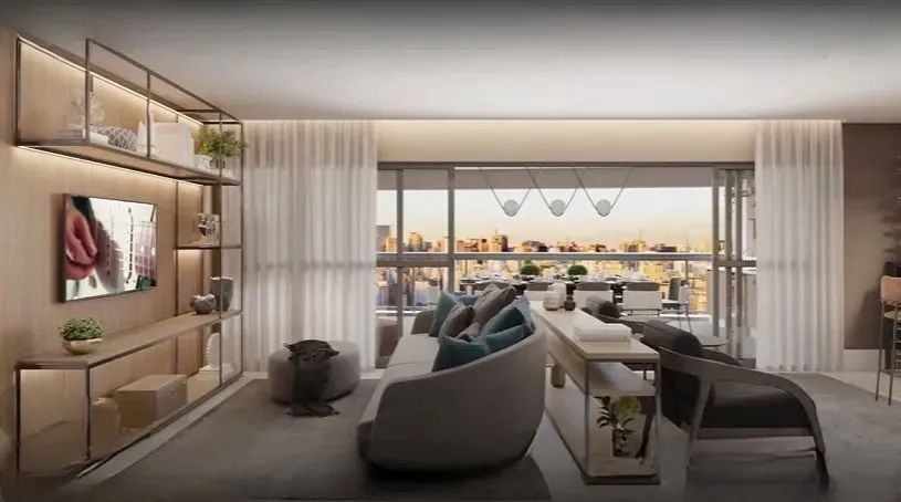 Apartamento para venda em Brooklin com 3 quartos, sendo 3 suítes , 180m²