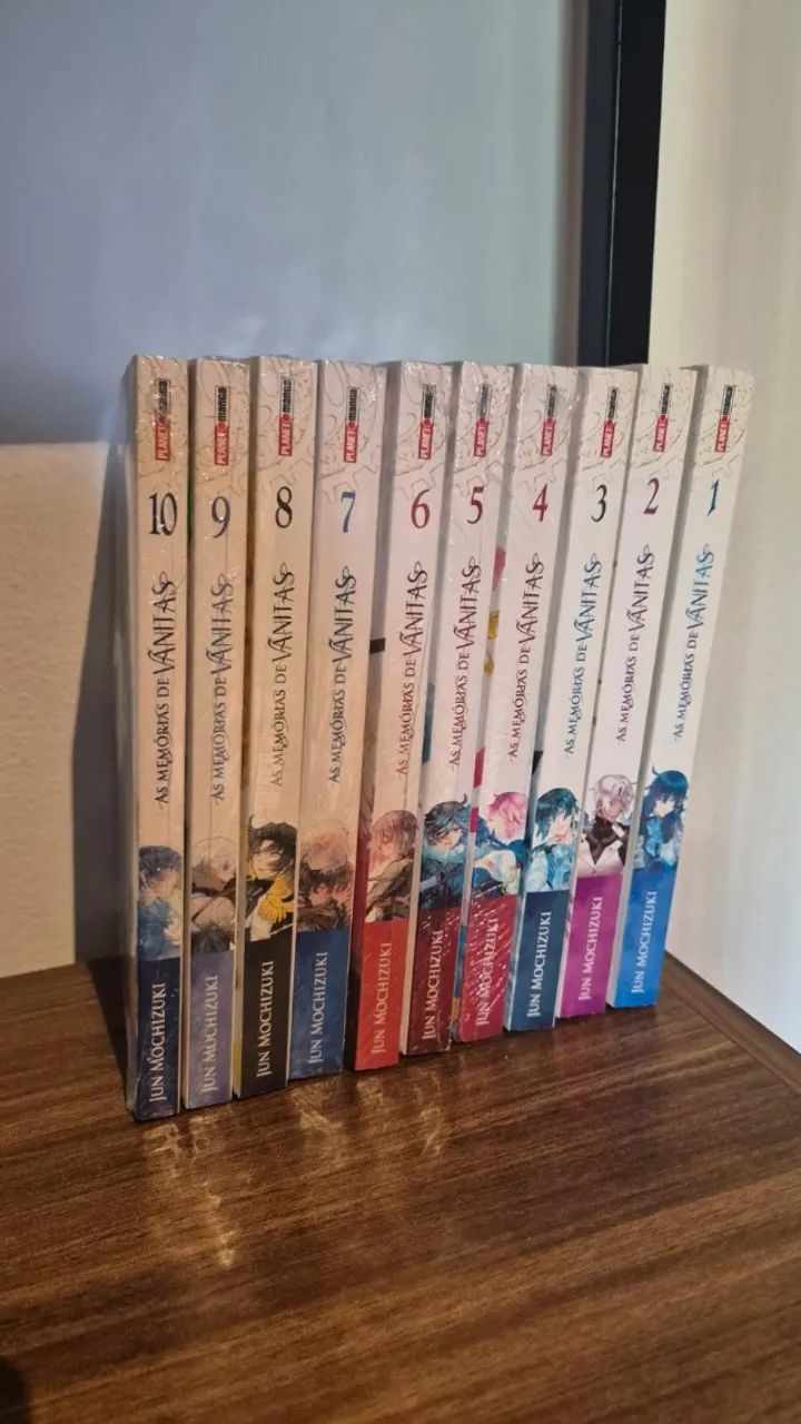 Mangá As Memórias de Vanitas vol. 1 ao 10