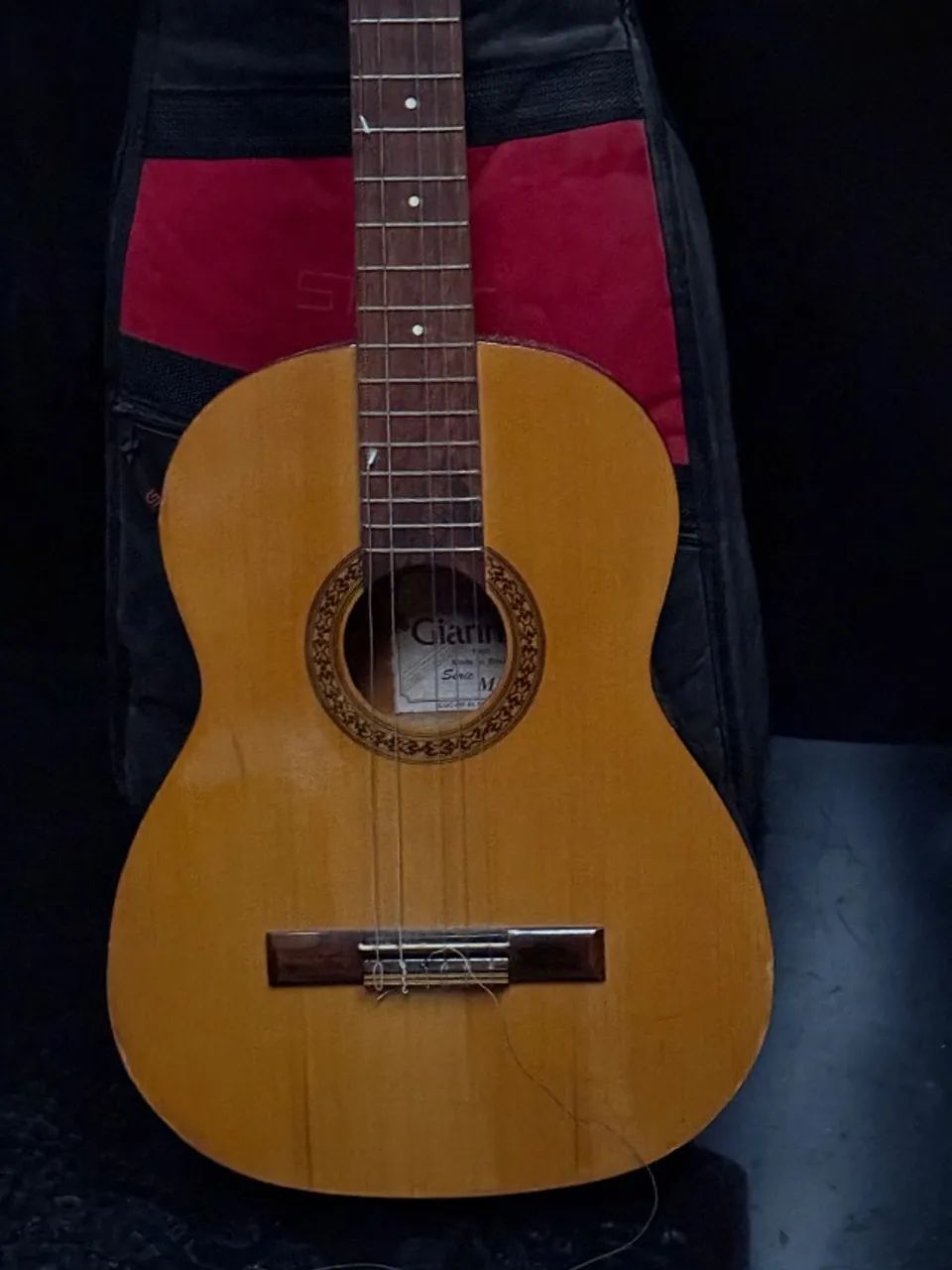 Violão Giannini Serie MPB com capa excelente estado 