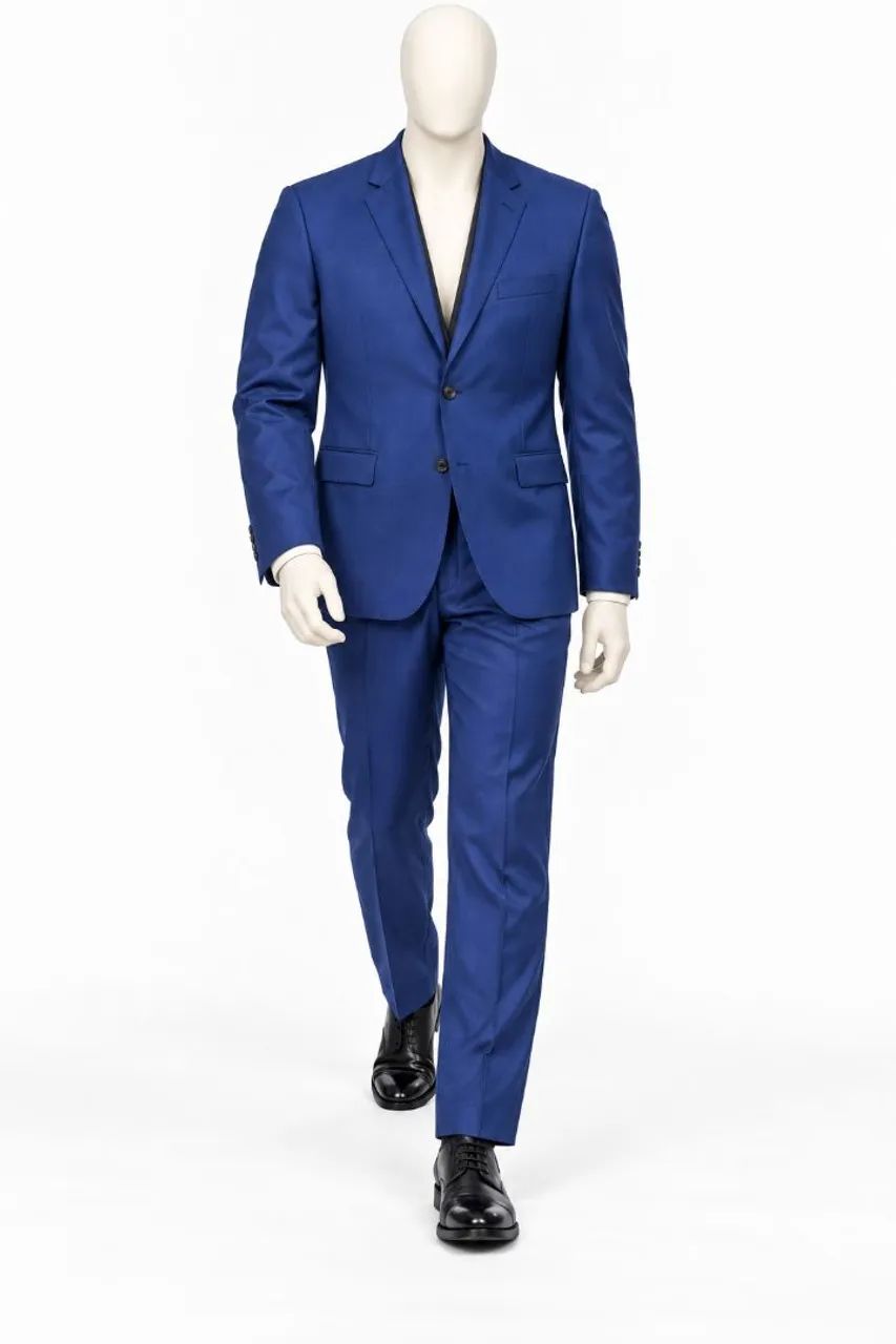 Terno Completo Azul Royal