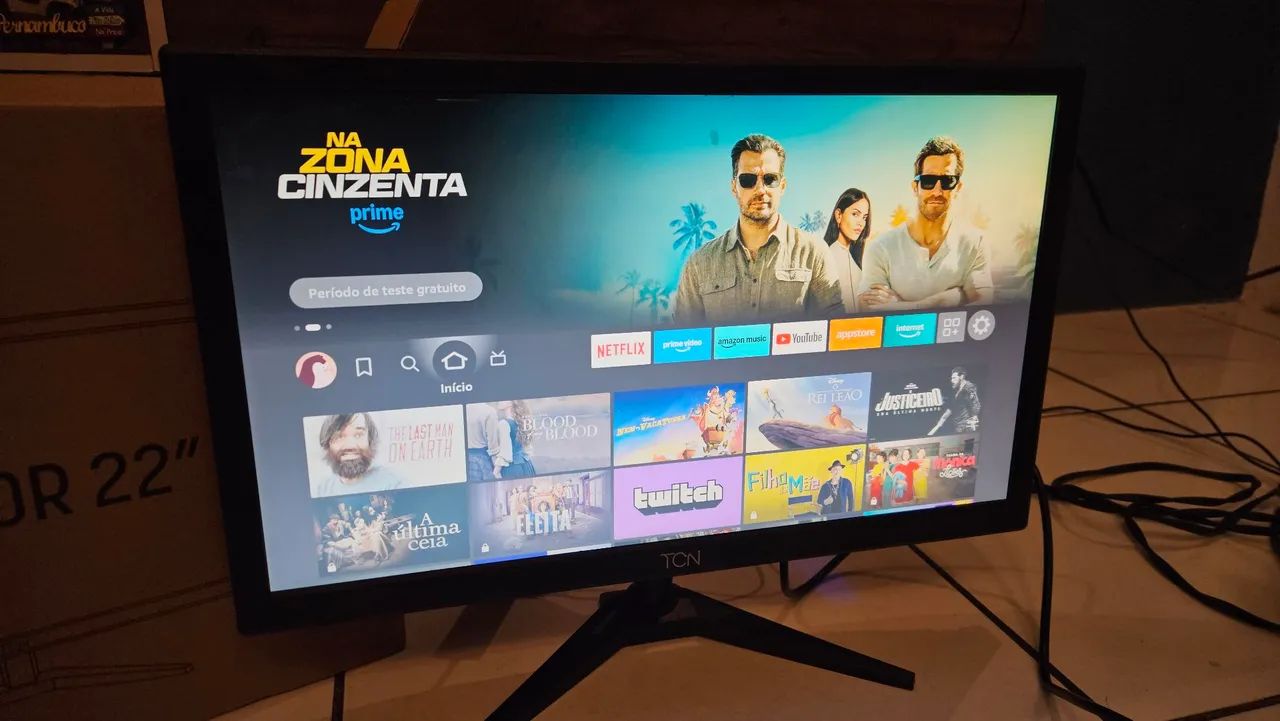 Monitor TCN 22" Novo com Garantia  - Foto 2