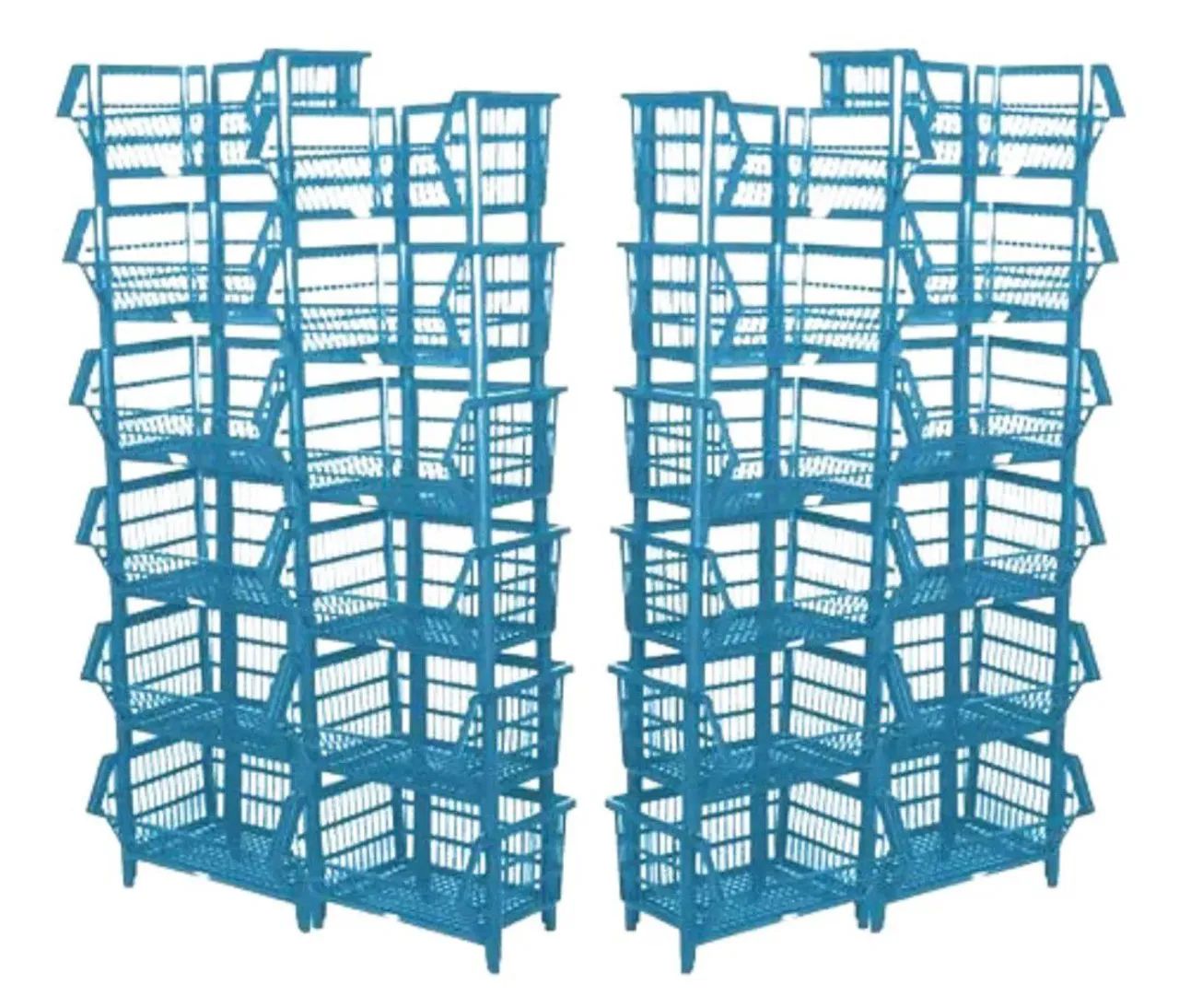 Basket Stackable Blue65115517681282121