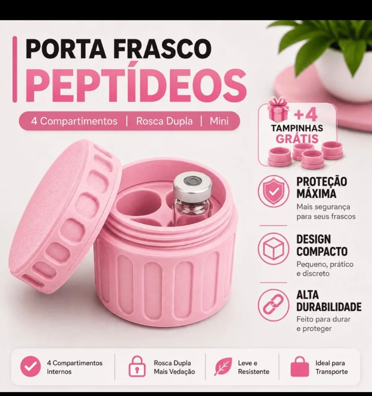 Porta ampola e ampola TG