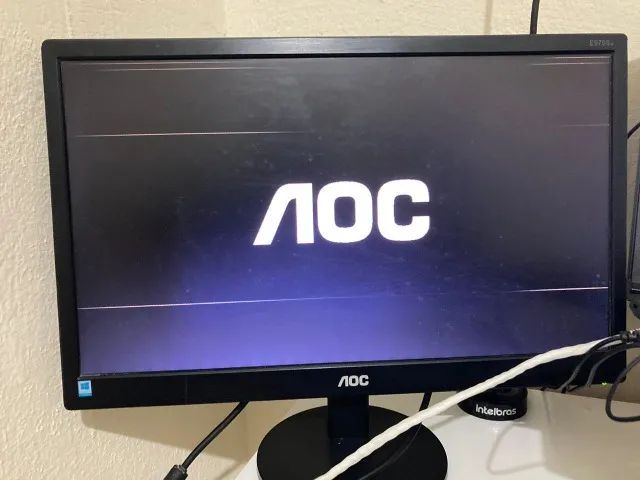 Monitor AOC 19 Polegadas e HD E970SWNL