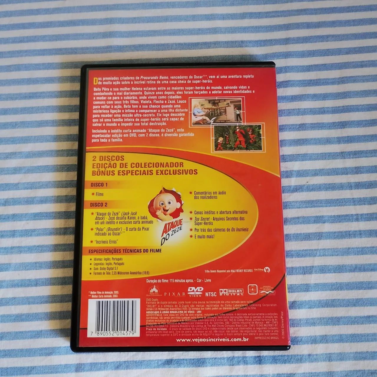DVD OS Incríveis  - Foto 2