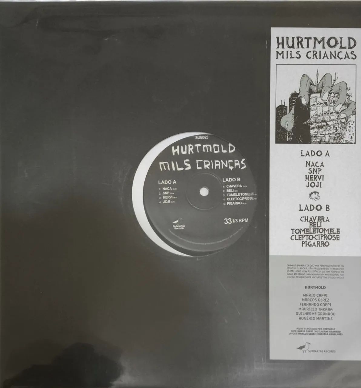 Disco de Vinil Hurtmold Mils Crianças
