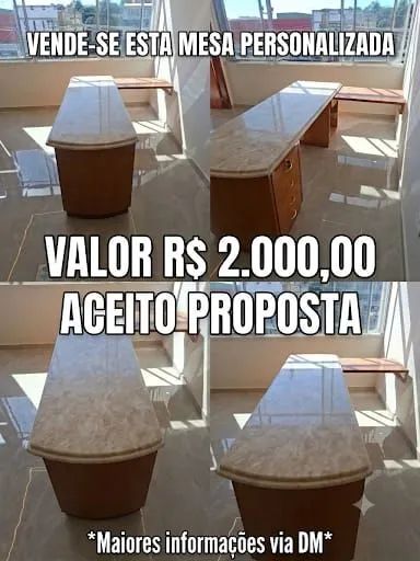 Vendo uma mesa 