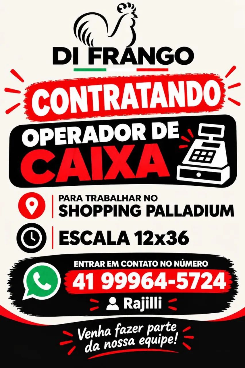 Operador de caixa 