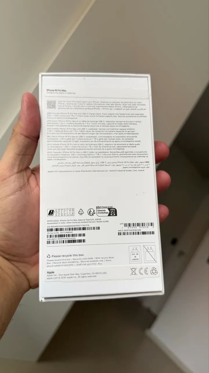 Iphone 16 pro Max prata - Foto 4