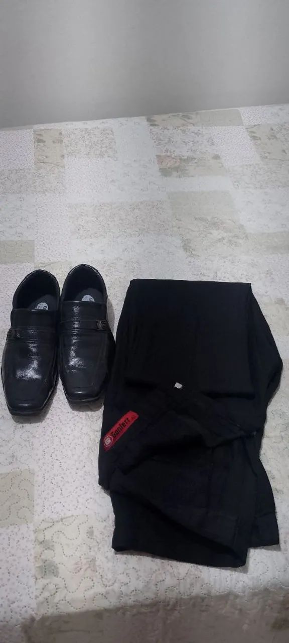 Sapato social e calça social 