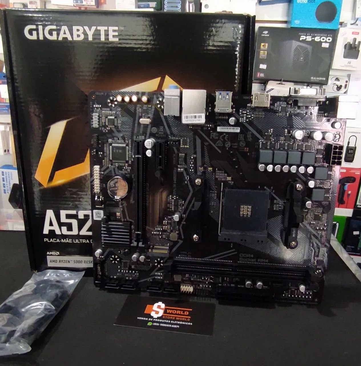 Placa mãe A520M K V2 - Store World 