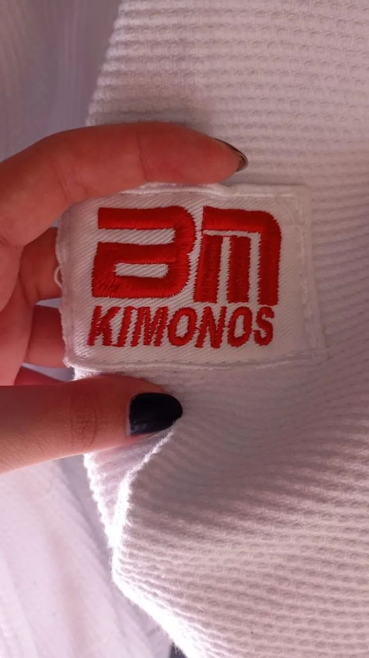 Kimono Trançado Reforçado Tamanho A1 - Foto 4