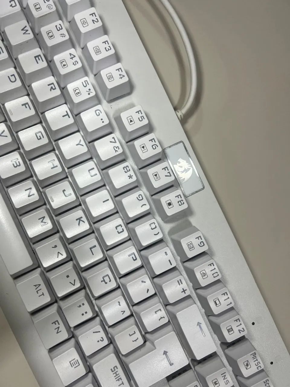 Teclado Mecânico Dark Avenger Lunar White - Foto 2