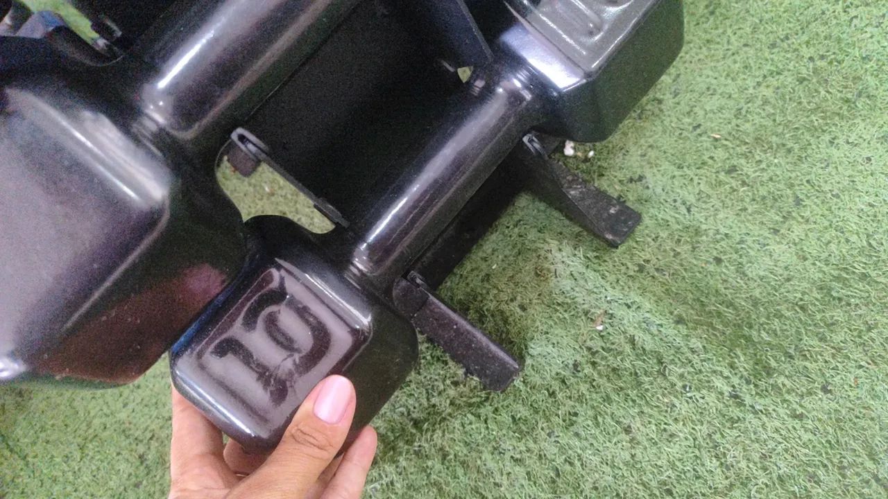 Halteres sextavados emborrachados 