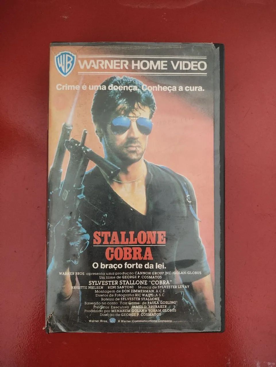 Fita VHS original - Stallone Cobra