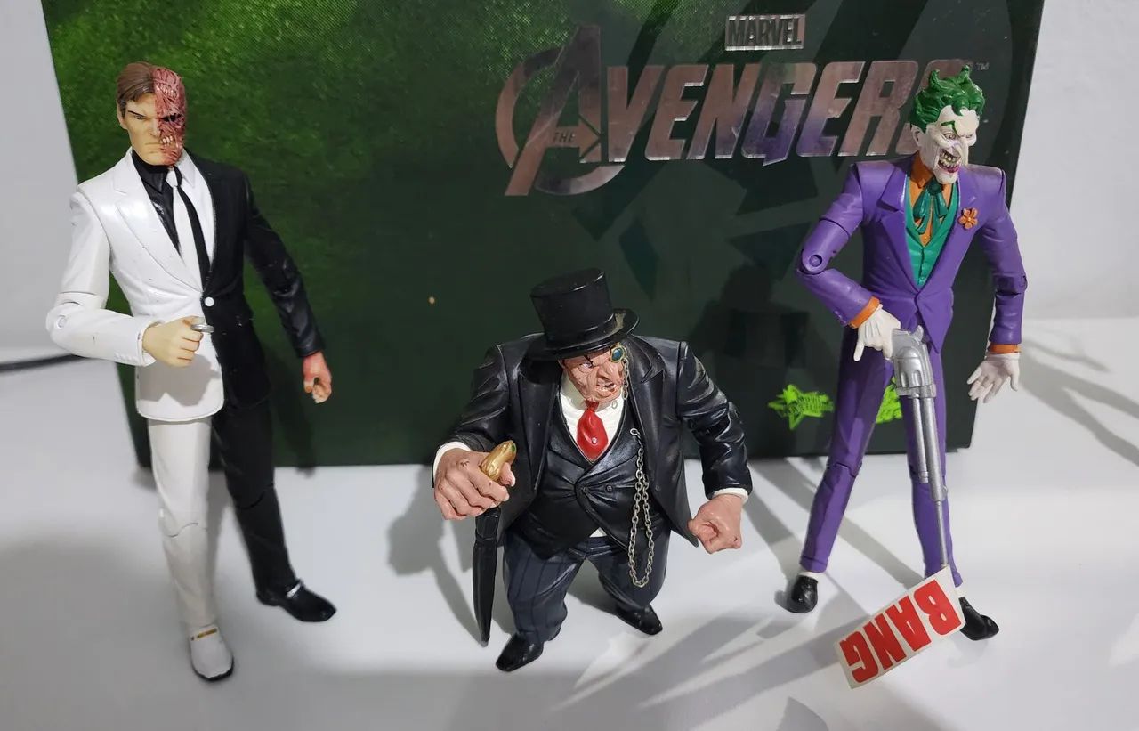 Lote figuras dc comics 