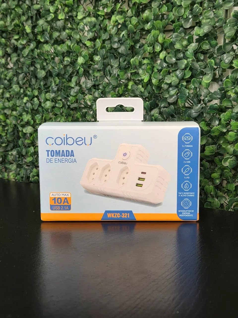 Tomada Multiuso COIBEU - 3 Tomadas, 2 USB e 1 Tipo C - Foto 4