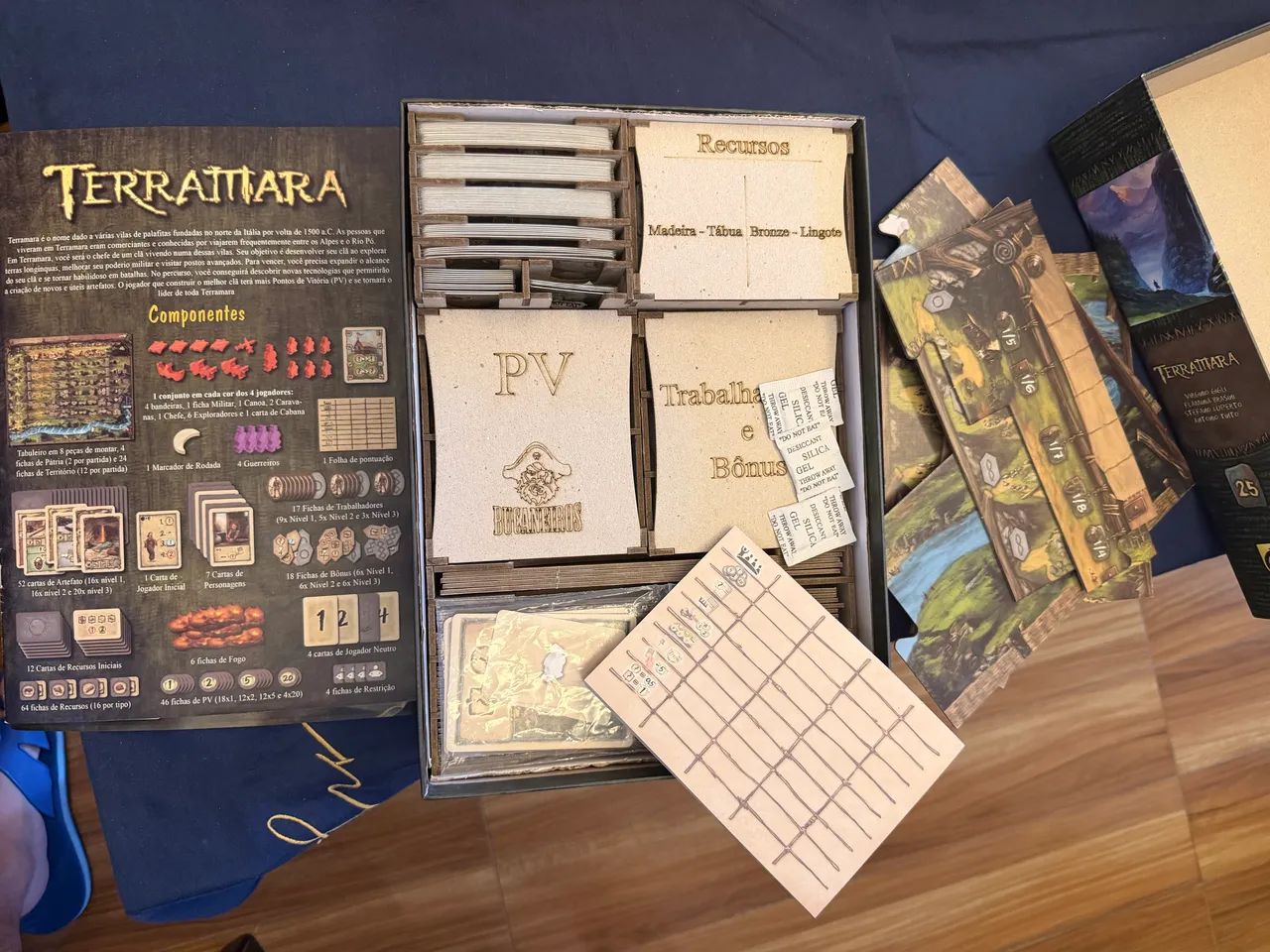 Terramara Board Game Completo com Insert  - Foto 2