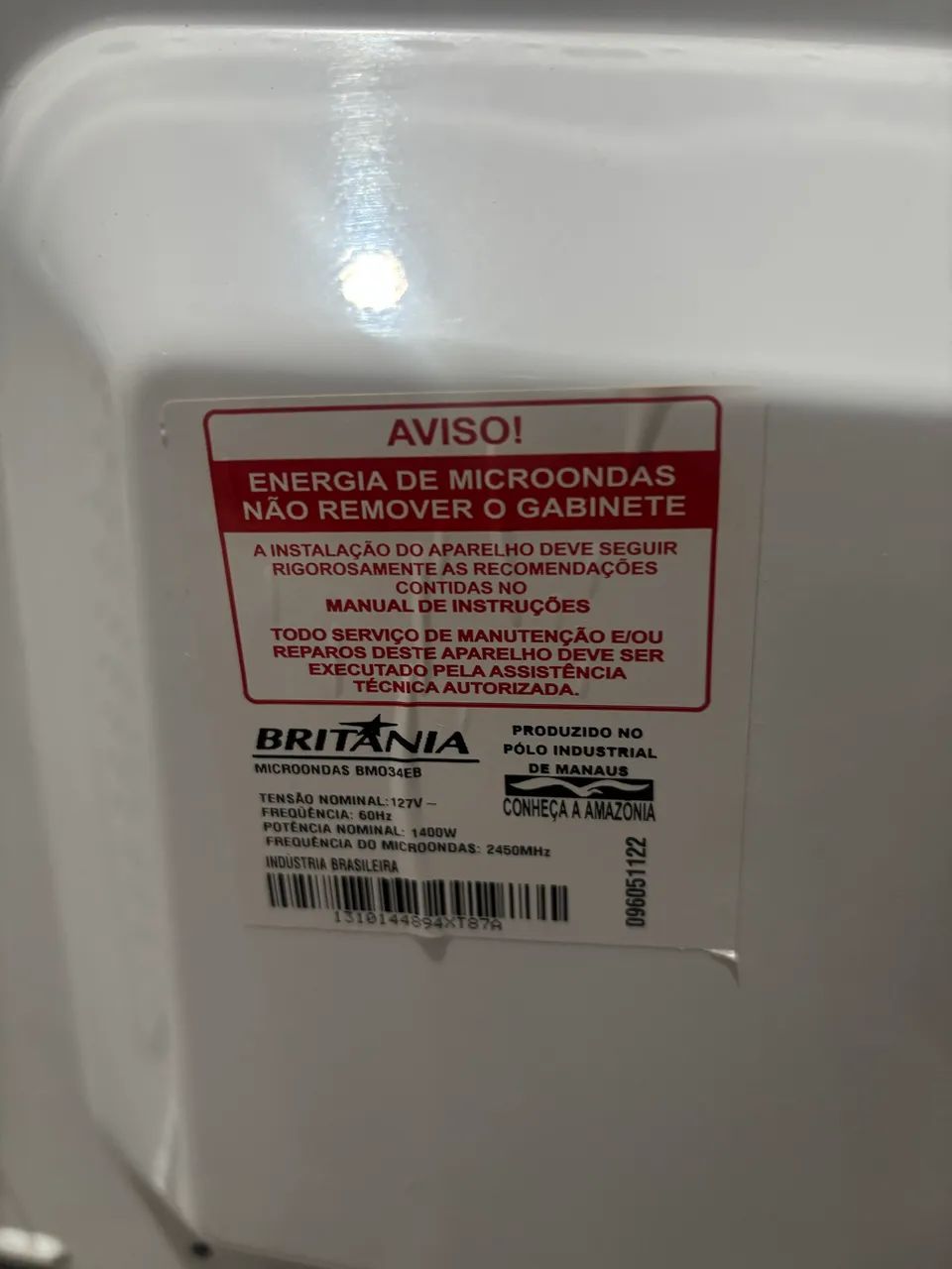 Microondas Britânia  - Foto 5