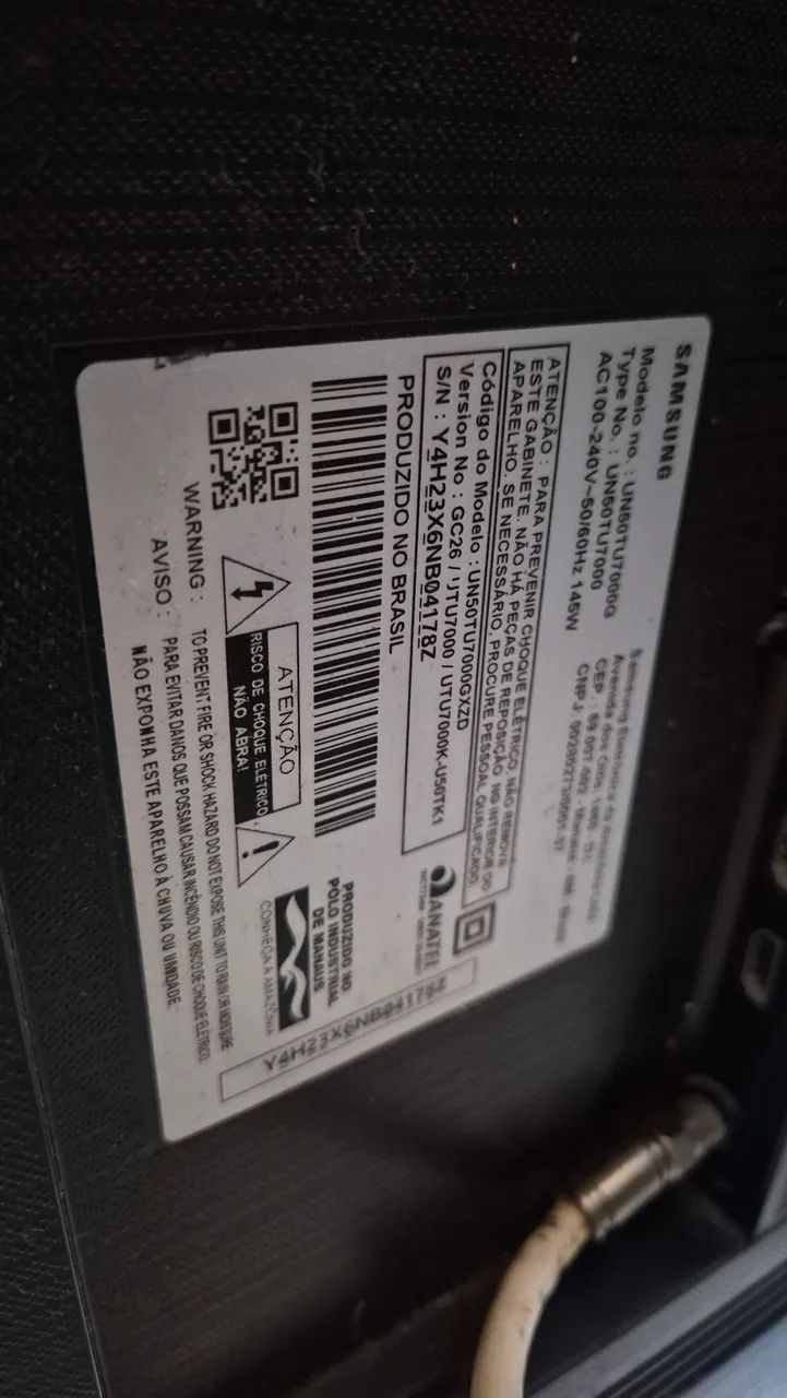 Televisão Samsung 50 polegadas 4K - Foto 2