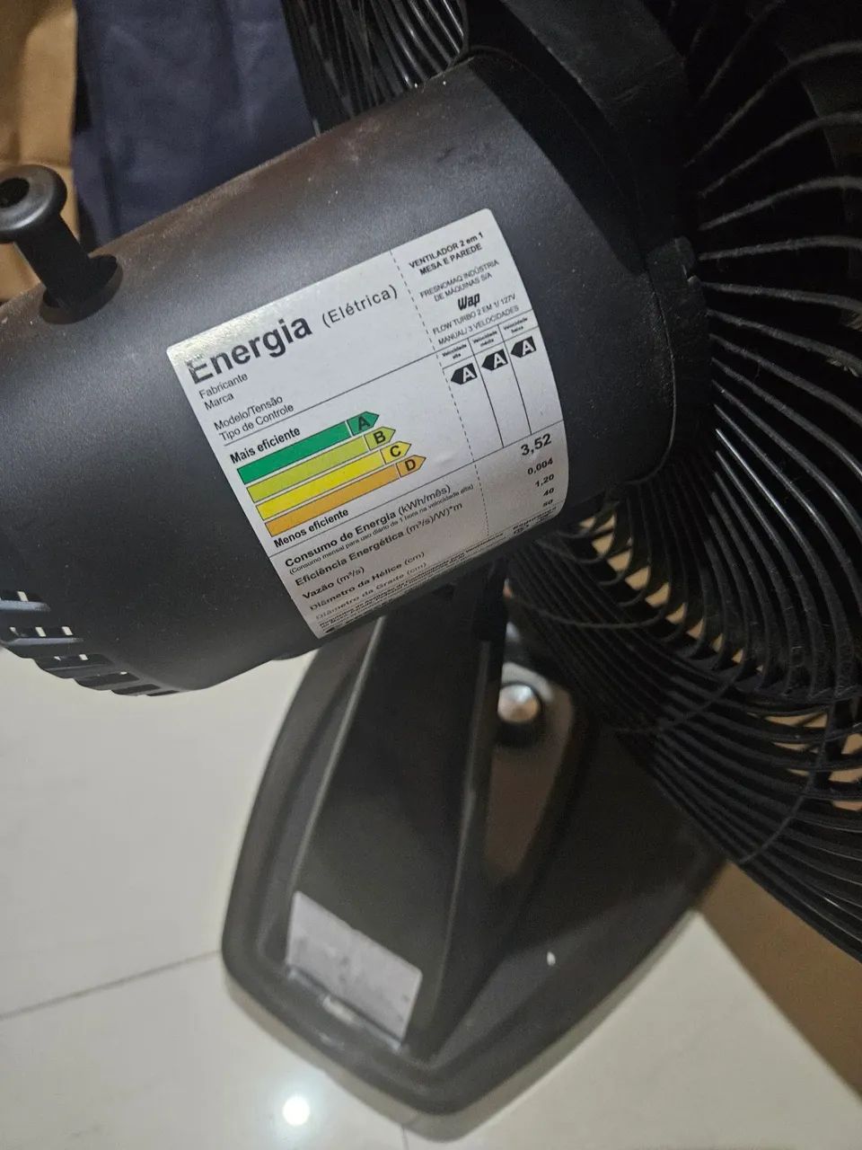 Ventilador wap flow turbo - Foto 3