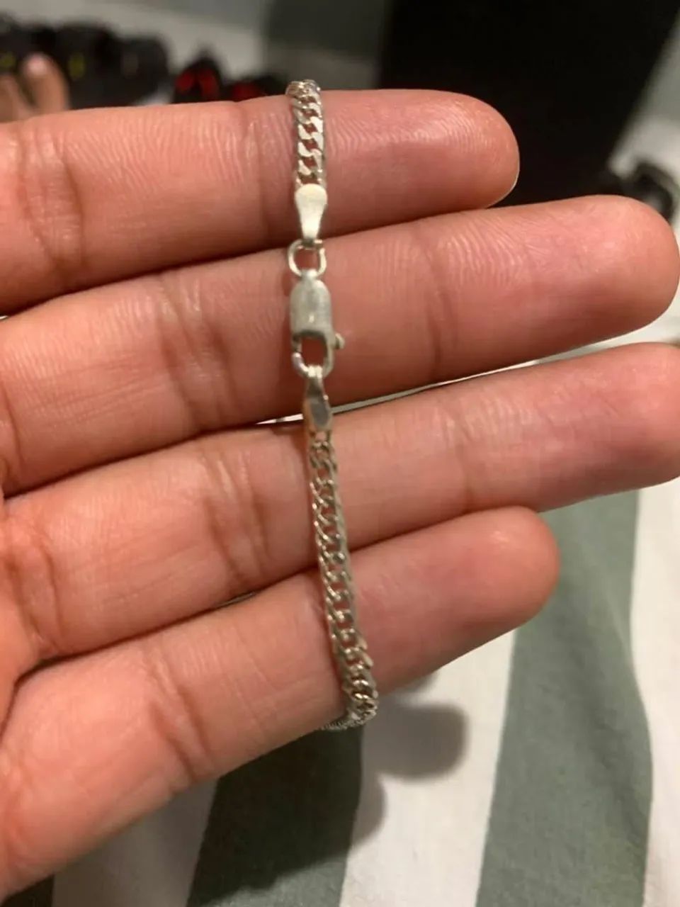 Pulseira de prata - Foto 3