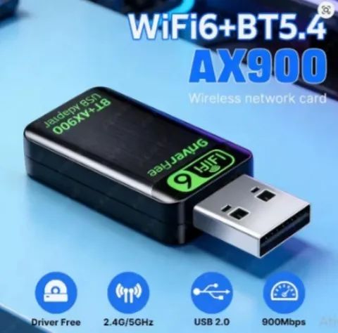  Adaptador USB WiFi 6 Bluetooth 5.3  - Foto 2