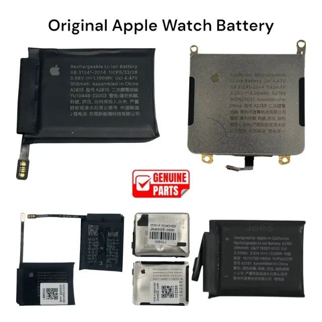 Apple Watch Bateria 1 2 3 4 5 6 7 8 9 Ultra S1  38mm 42mm 40mm 44mm 45mm  49mm