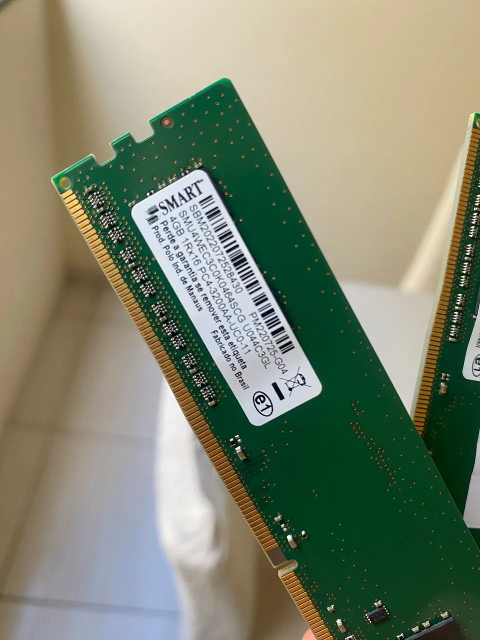 Kit 8gb (2x4gb) RAM DDR4 3200mhz - Foto 2