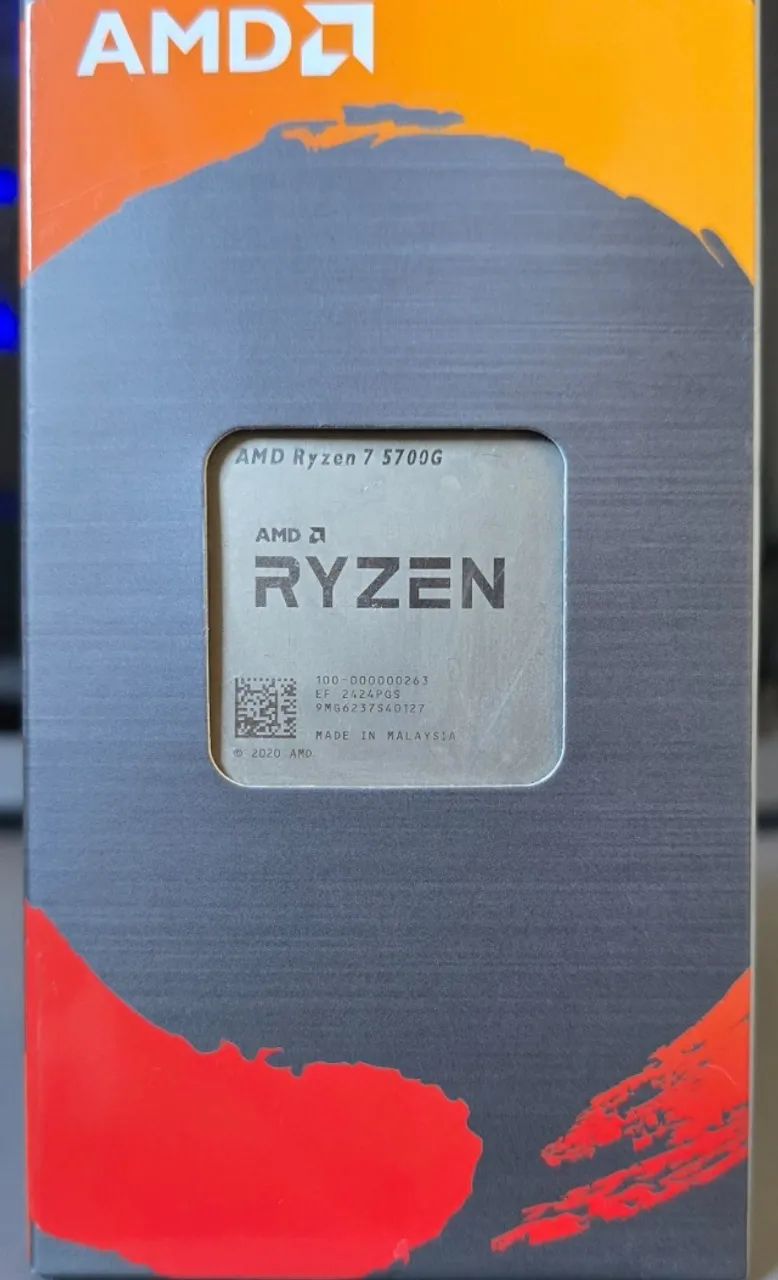 Processador Ryzen 7 5700G -Trocas - Foto 2