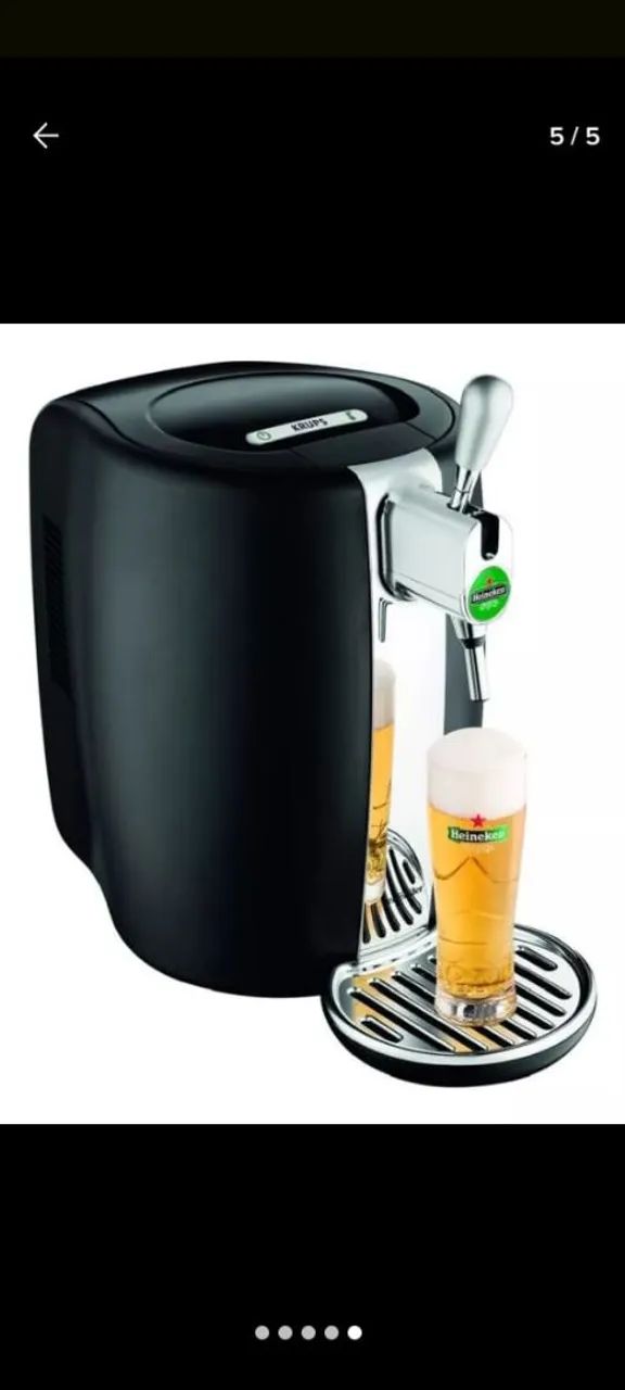Chopeira Heineken modelo beertender da Krups 5 l - Foto 3