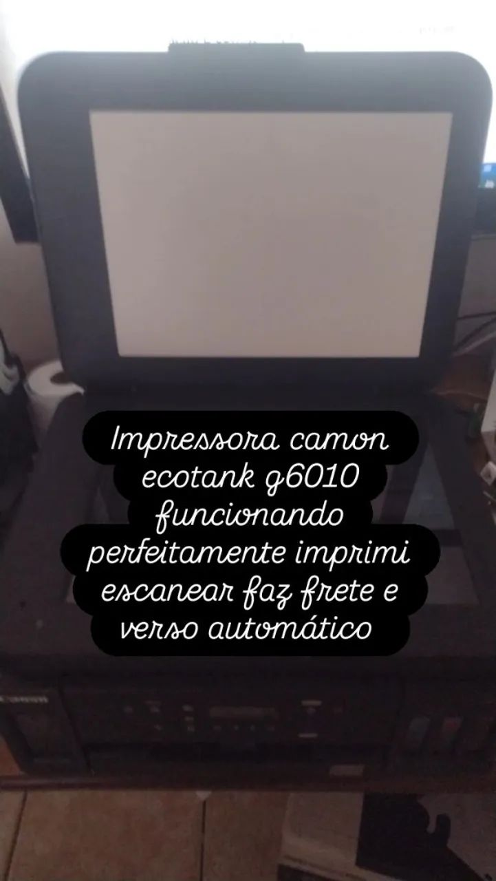 Impressora camon ecotank g6010 - Foto 2