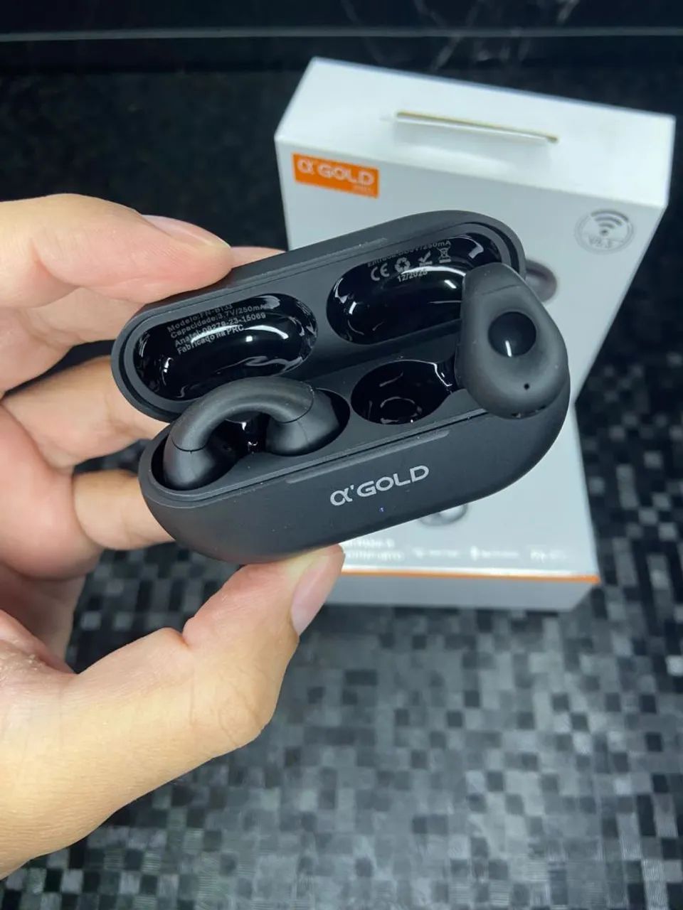 Fone Bluetooth Open-Ear ?'Gold Pro FN-BT33 - Foto 3