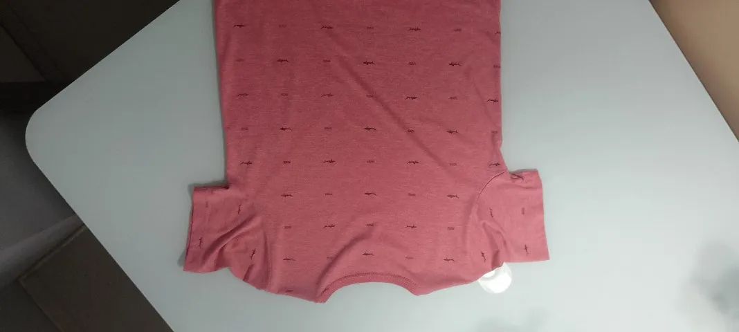 Camisa vermelha infantil 