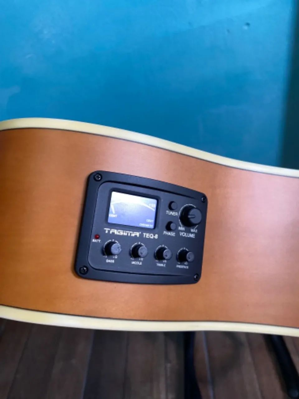 VIOLÃO TAGIMA TW 25 WOODSTOCK DS - VIOLÃO+CAPA+CAPO+JOGO DE CORDAS - Foto 4