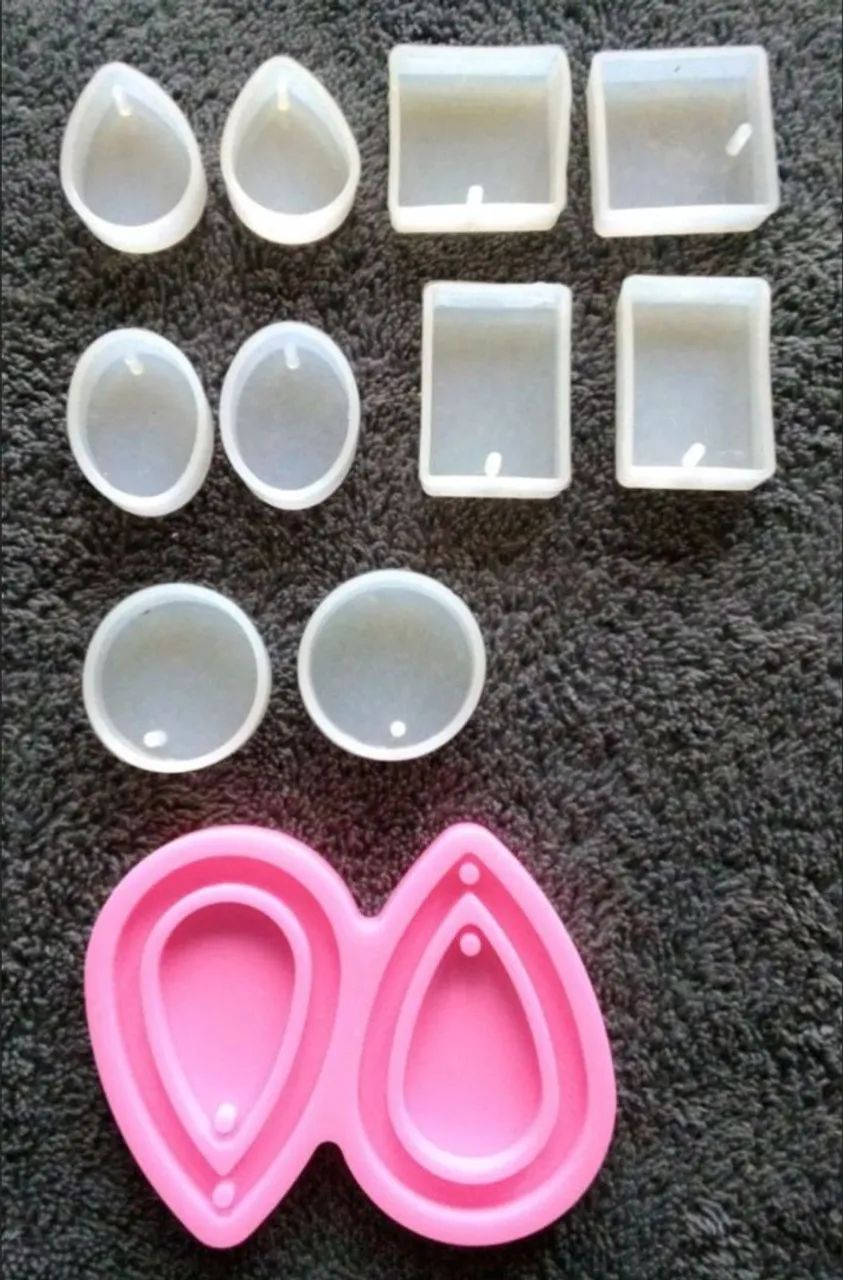 Kit formas de silicone para artesanato  - Foto 5