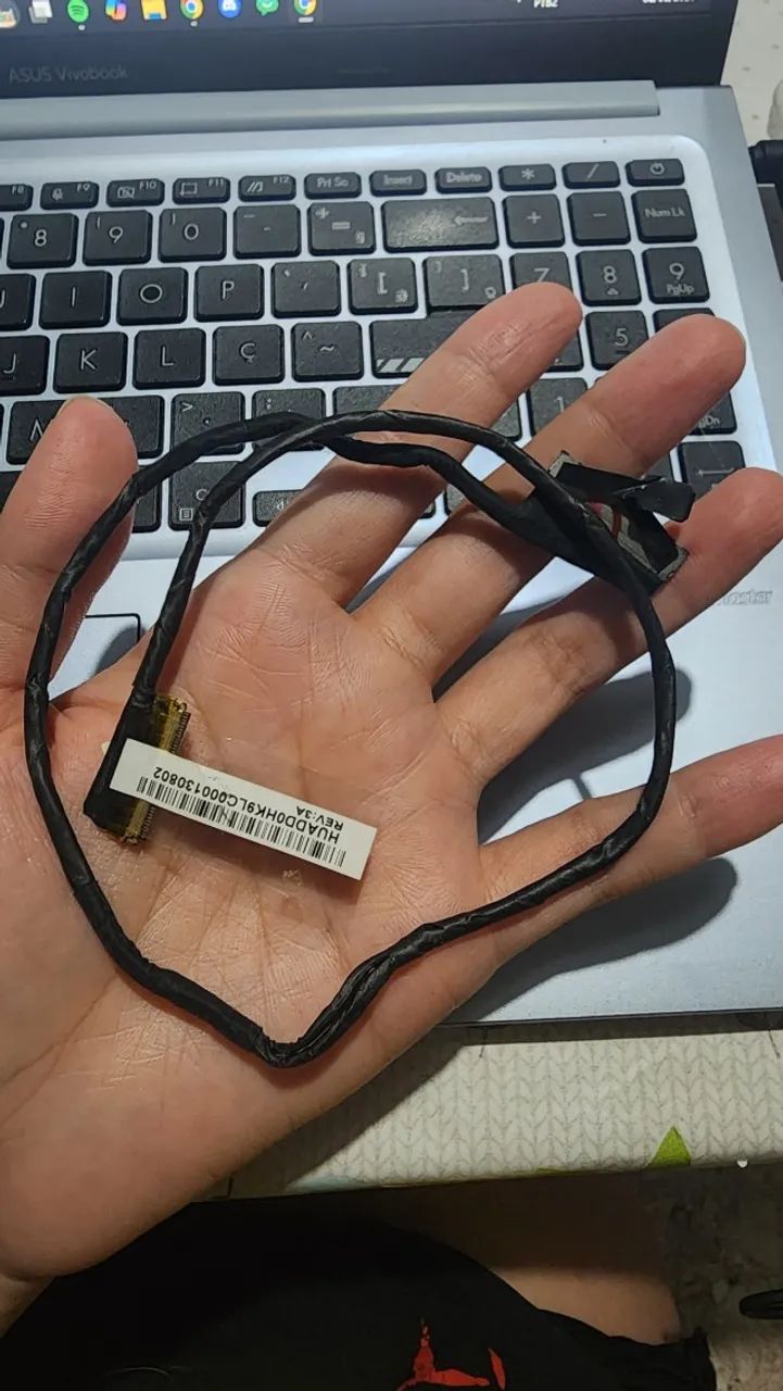 Cabo Flat de Tela LVDS/eDP para Notebook.