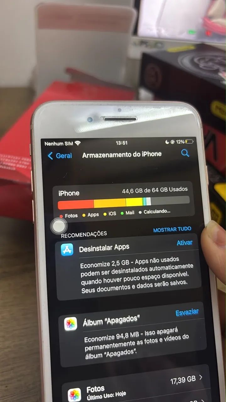 IPHONE 8 PLUS DOURADO (USADO) - Foto 5