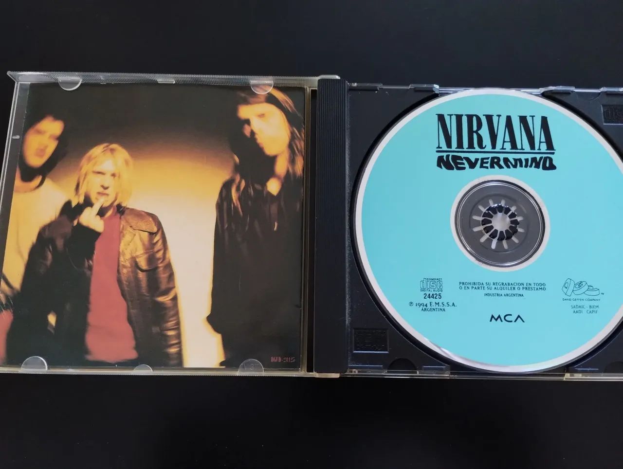 CD Nirvana - Nevermind 1991/1994 Argentina Grunge Raro Kurt Cobain