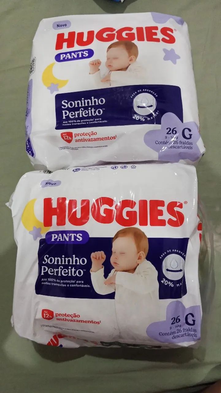 Fralda descartável Huggies