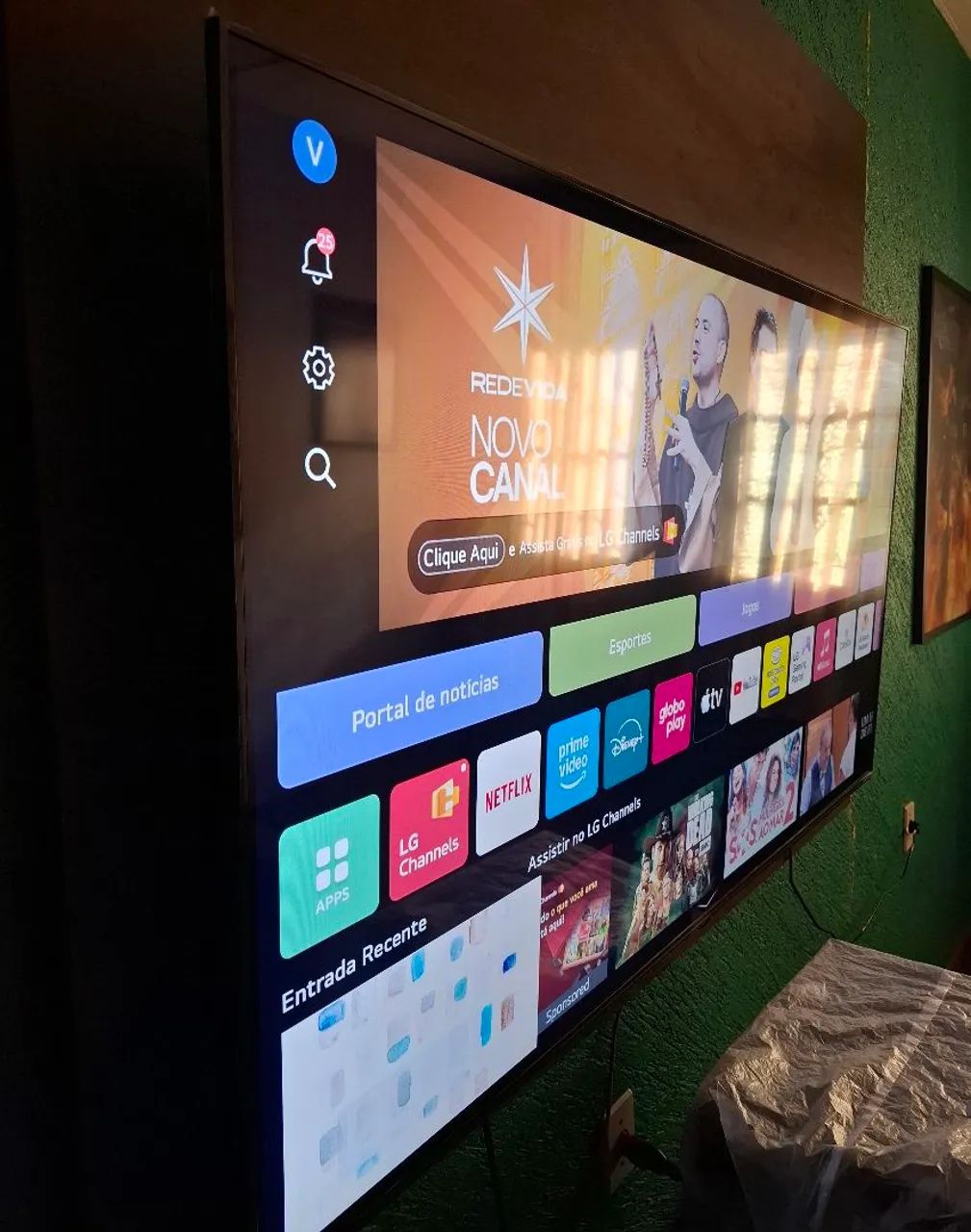 Smart TV LG QNED evo AI 4K QNED85 MiniLED de 65 polegadas - Foto 4