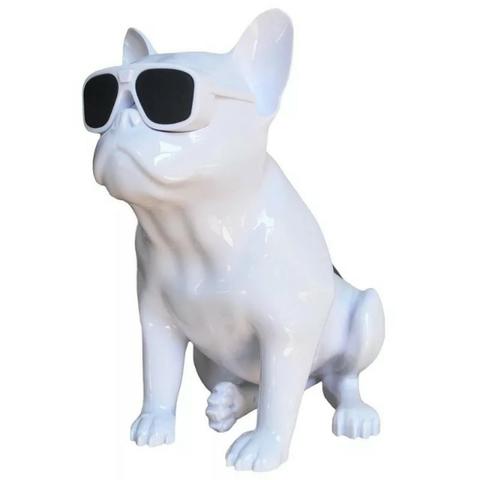 Caixa De Som Amplificada Modelo Cachorro Bulldog Bluetooth - Foto 4